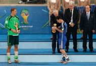 Messi was the best player at the 2014 World Cup